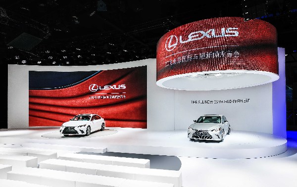 LEXUS雷克薩斯旗下11款車型北京車展悉數登臺展示