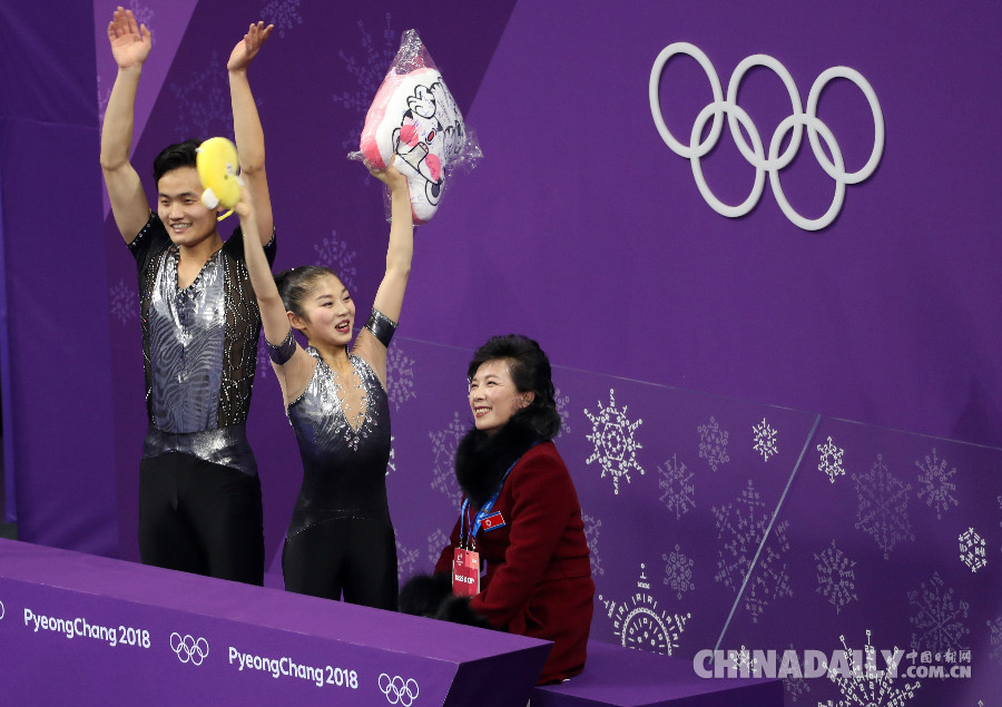 朝鮮選手首次亮相冬奧花滑賽場發揮出色